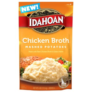 Idahoan Foods Launches New Chicken Broth Flavored Mashed Potatoes Inspired by Home Cooks