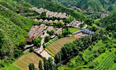 Chehe Organic Community in Lingqiu County, Datong City, north China's Shanxi Province.