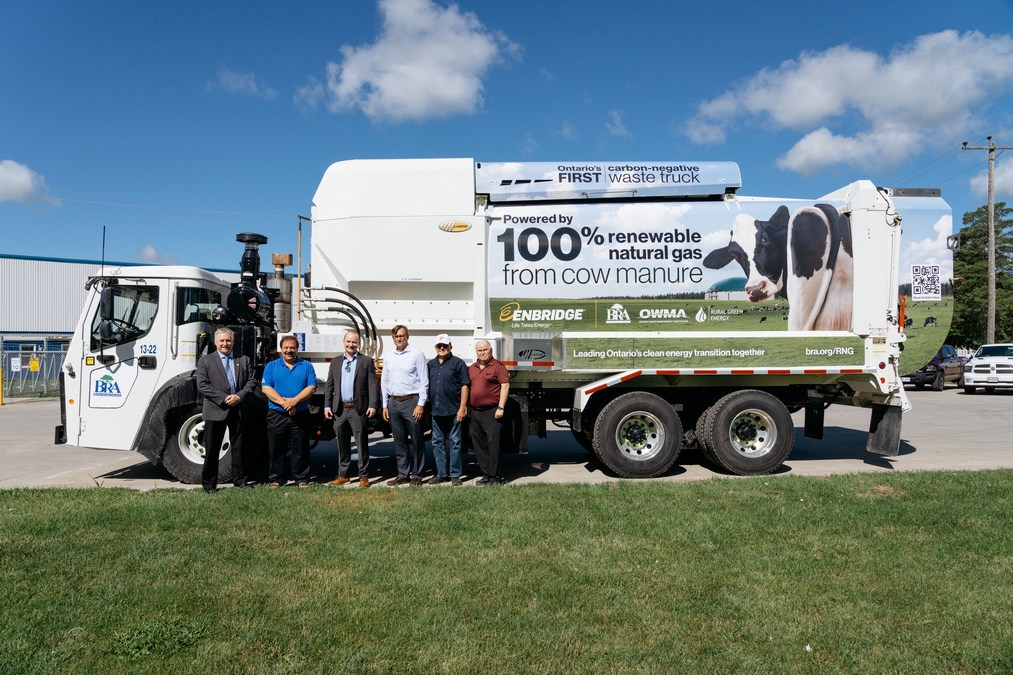 Enbridge Gas, Bluewater Recycling Association and Ontario Waste