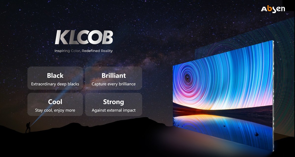 Launched to immediate global acclaim via Livestream: Absen's pioneering KLCOB Micro LED product series - Vimarsana News