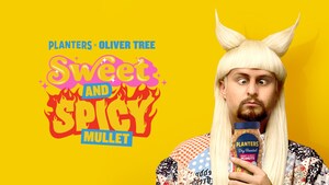 The Makers of PLANTERS® Peanuts Team Up With Oliver Tree To Give Fans a Sweet &amp; Spicy Mullet Makeover