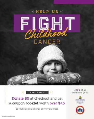 Giant Food Announces Kickoff of 18th Annual Pediatric Cancer Fundraising Program; Sets Ambitious $2 Million Goal