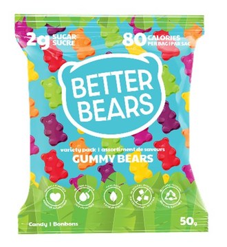 Better Bears Unveils Modern New Look with Brand and Packaging Refresh (CNW Group/Candyverse Brands Inc.)