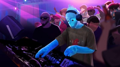 IPX’s virtual artist WADE, the first virtual model for SAINT Mxxxxxx, is showcasing his DJ-ing