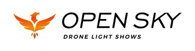 Open Sky Productions is a Utah-based drone light show company, from some of the same team behind the award-winning frozen attraction Ice Castles. Open Sky has created remarkable and safe drone shows in multiple countries and U.S. states. Visit openskypro.com to see clips of magical drone shows and information about how to hire Open Sky Productions. (PRNewsfoto/Open Sky Productions)