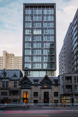 A New Boutique Apartment Building that Blends Old and New