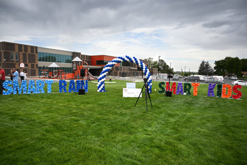 Event setting prior to event and arrival of people.