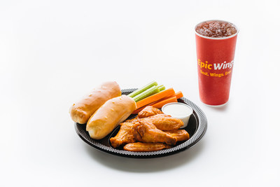 Epic Wings Bone-In Combo Meal