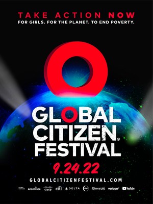 Global Citizen Festival 2022 (PRNewsfoto/Global Citizen)