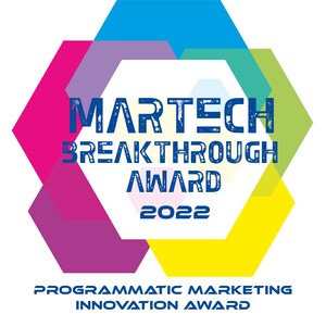 AdTheorent Wins The "Programmatic Marketing Innovation Award" in 2022 MarTech Breakthrough Awards Program