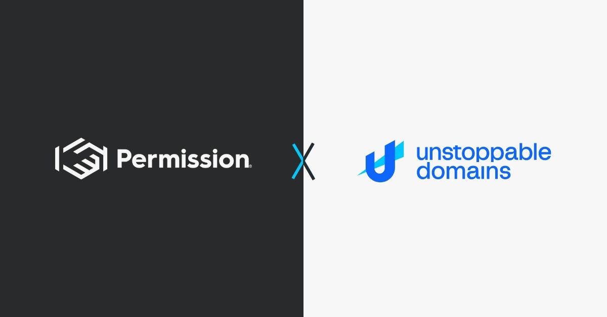 Permission.io Partners with Unstoppable Domains