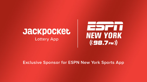 Jackpocket Named Exclusive Sponsor of ESPN New York Sports App