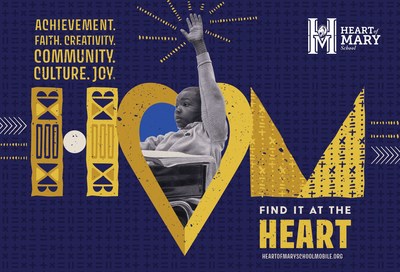 Heary of Mary "Heart" Campaign Graphic