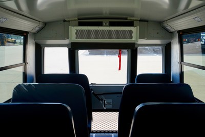 Lumin-Air MERV-13 filtration on Mid-Del school bus