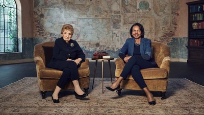 Madeleine Albright and Condoleezza Rice for MasterClass (PRNewsfoto/MasterClass)