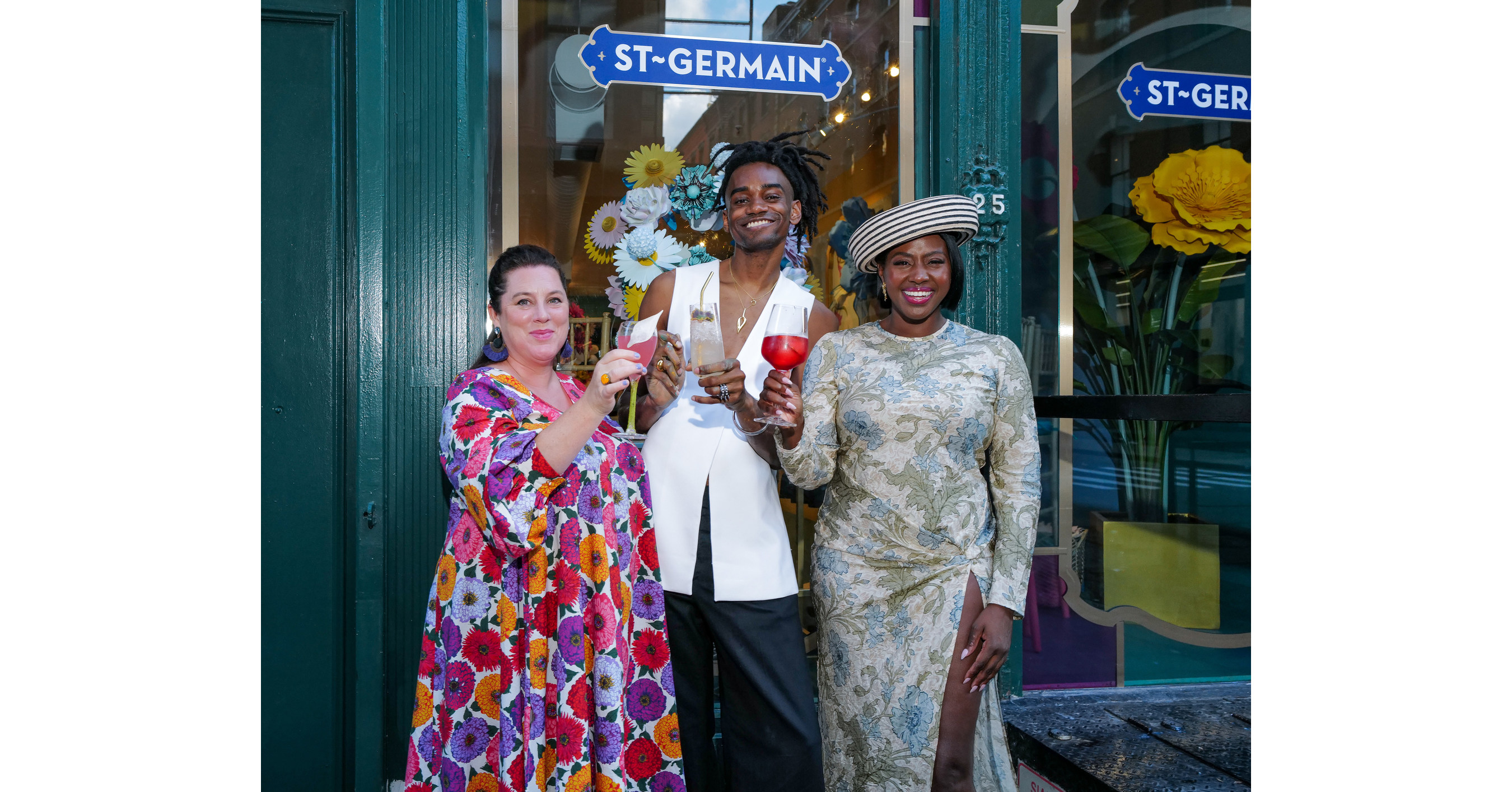 STGERMAIN® Elderflower Liqueur Debuts Fleuriste STGERMAIN with MultiHyphenate Artist Jameel
