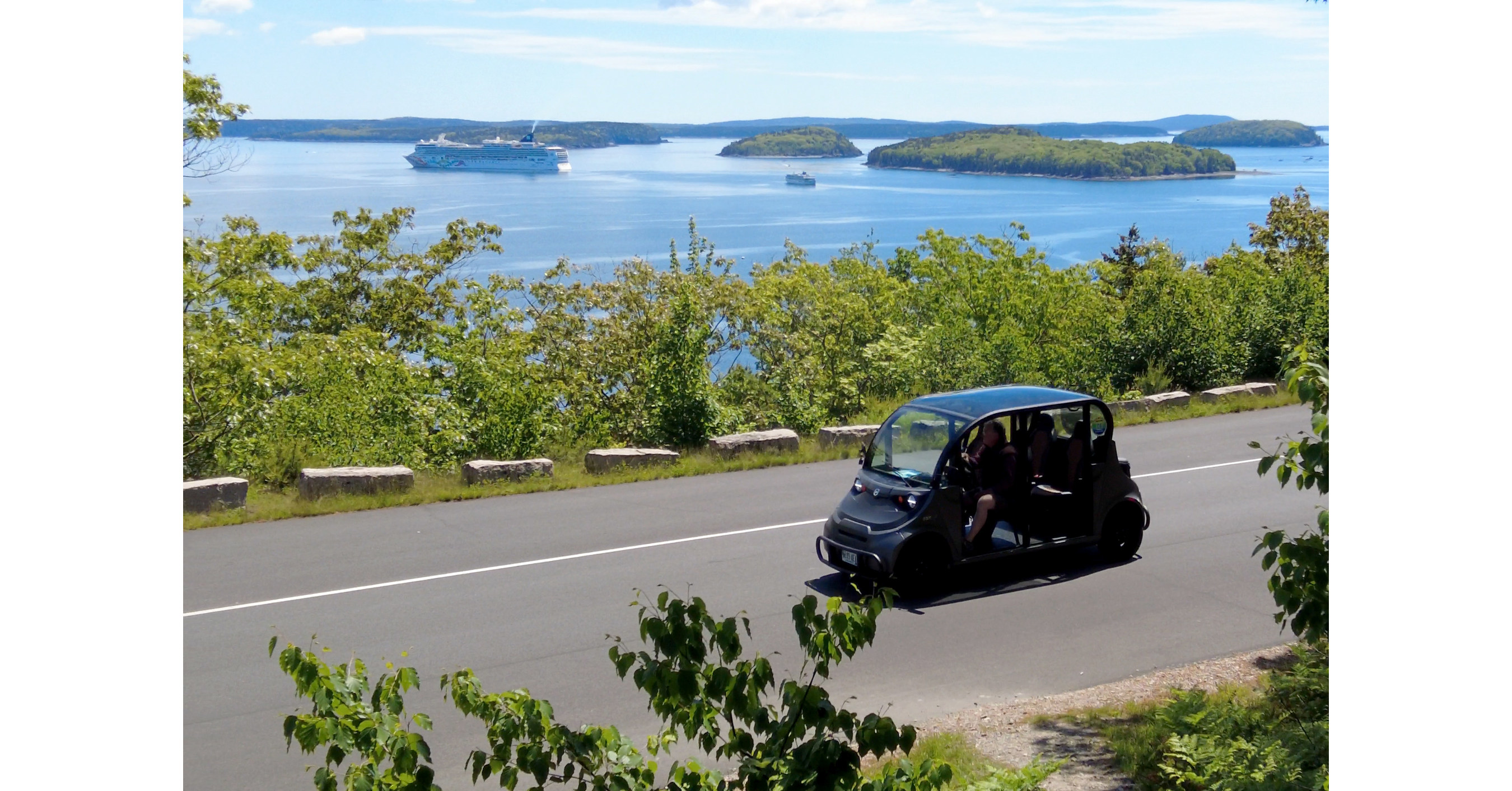 Acadia GEM the Clean, AllElectric, and Fun Way to See Bar Harbor and