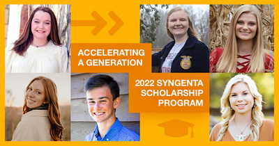 2022 Accelerating a Generation Syngenta Scholarship Winners