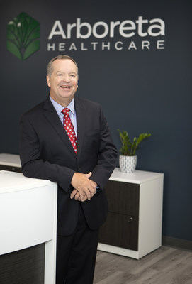 Arboreta Healthcare CEO Louis Collier at the healthcare company’s headquarters in Sarasota, Florida.