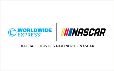 Worldwide Express Official Logistics Partner of NASCAR Logo