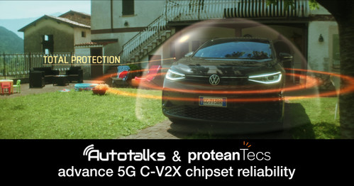 Autotalks enhances 5G C-V2X chipsets with proteanTecs deep data analytics.