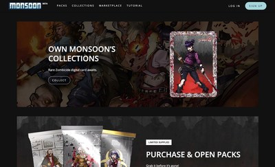Monsoon Digital is a new collectible trading platform and content producer of digital collectibles, cards and artwork. The first wave of items featured on the platform are digital trading cards that feature licensed artwork from Zombicide, the flagship tabletop game by CMON Limited.