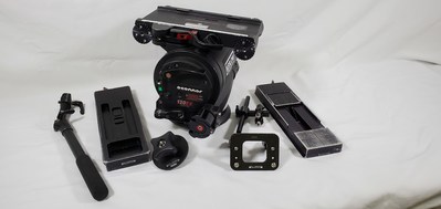 The excess gear includes monitors from Sony, Panasonic and TV Logic as well as heads by manufacturers such as OConnor, Cartoni and Sachtler.