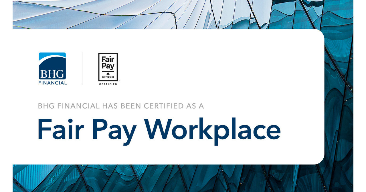 BHG Financial Certified by Fair Pay Workplace