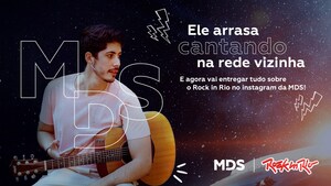 Corretora de Seguros oficial do Rock In Rio 2022, MDS firma parceria com influencer Diego Senna