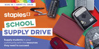 Staples Canada launches 17th annual School Supply Drive