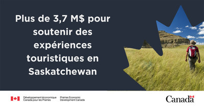 Le ministre Boissonnault annonce des investissements destinés à des expériences touristiques en Saskatchewan (Groupe CNW/Prairies Economic Development Canada)