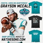 Native Sons Signs Coastal Carolina University Quarterback Grayson McCall to Exclusive NIL Deal