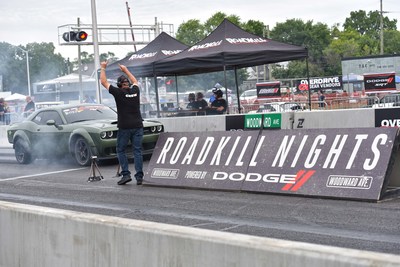 Back for year seven, “MotorTrend Presents Roadkill Nights Powered by Dodge” staged an exhilarating return to Woodward Avenue on Saturday, August 13, drawing a one-day attendance record of more than 40,000 performance enthusiasts to M1 Concourse in Pontiac, Michigan for the popular one-day festival of street-legal drag racing.