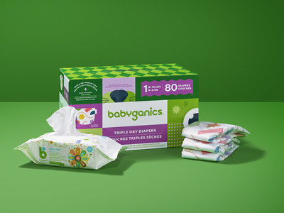 Babyganics’ driest diaper range is here to help parents master changing time.
