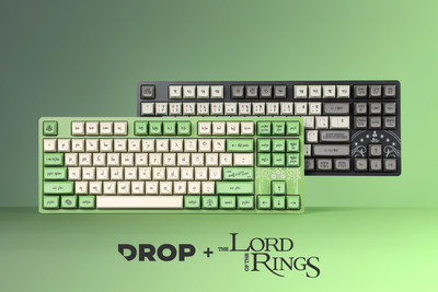 Drop + The Lord of the Rings Elvish and Dwarvish Keyboards