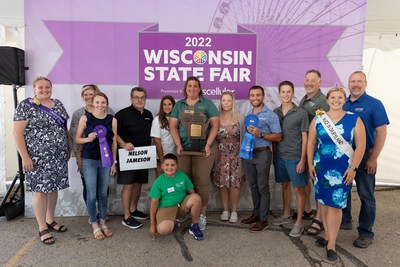 Crave Brothers Team of Crave Brothers Farmstead Cheese, Waterloo, was named the 2022 Grand Master Cheesemaker at the Blue Ribbon Dairy Products Auction at the Wisconsin State Fair on Thursday, August 11.
Photo Credit: Ryan Ebert
