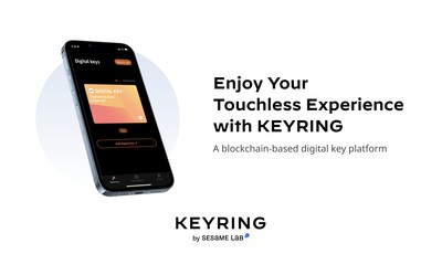 Blockchain-Based Digital Key Platform Developer,“Sesame Lab” launches “KEYRING” in Singapore