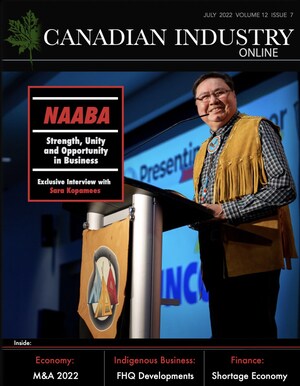 Sara Kopamees interviews NAABA for Canadian Industry magazine