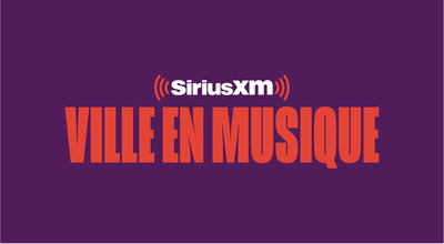 Logo Ville en musique SiriusXM (Groupe CNW/Sirius XM Canada Inc.)