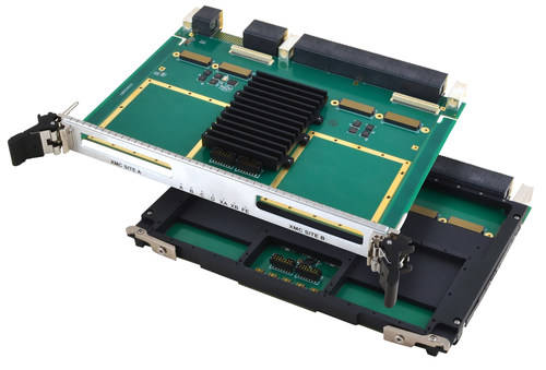 The VPX4840 and VPX4850 feature two XMC slots with support for front or rear panel I/O.