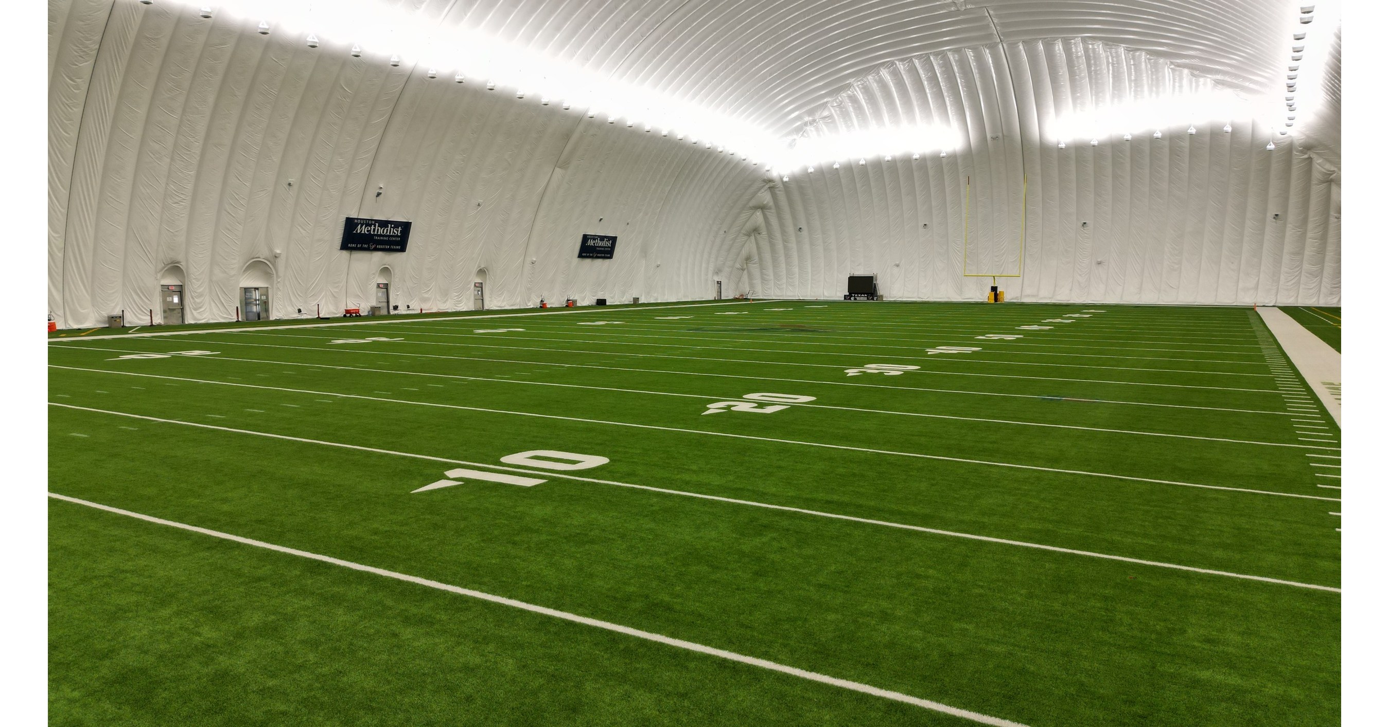 Houston Texans NFL football team playing on Hellas Matrix Turf at