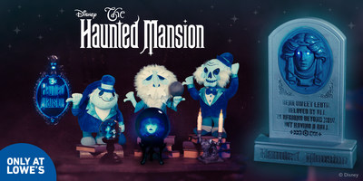 Transform your home into Disney’s The Haunted Mansion with Gemmy’s collection of indoor and outdoor Halloween decor. Come along as we take a tour of the Lowe’s-exclusive collection filled with ghosts, ghouls, and happy haunts for goblins of all ages.
