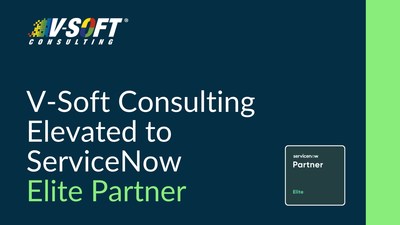 V-Soft Consulting Achieves ServiceNow Elite Partner Status