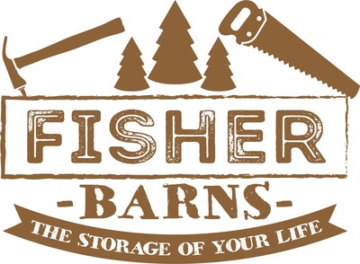 Logo for Fisher Barns.