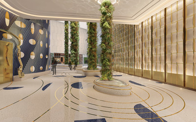 A sneak peek of Fontainebleau Las Vegas retail space designed by David Collins Studio © 2022 Fontainebleau Development