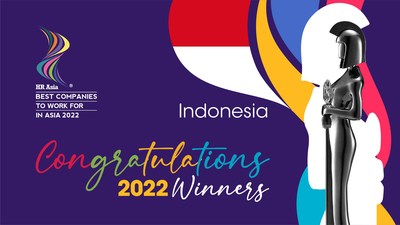 Congratulations to the 2022 Indonesia HR Asia Best Companies to Work in Asia