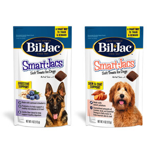 Bil-Jac Dog Food Introduces New Smart-Jacs Functional Treats