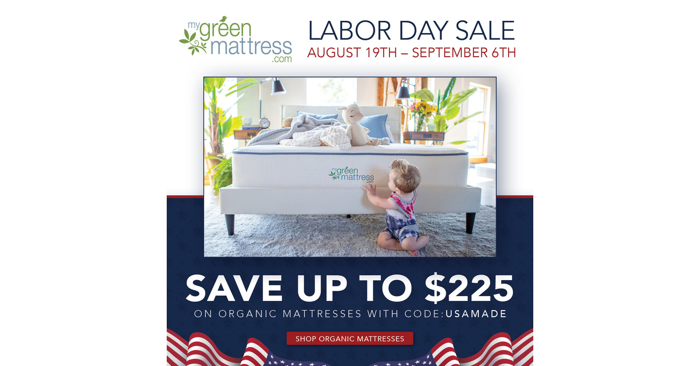 My Green Mattress Announces Labor Day Sale