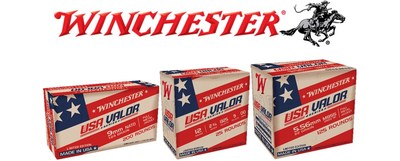 Winchester USA VALOR® ammunition series