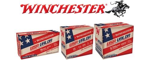 Winchester USA VALOR® ammunition series